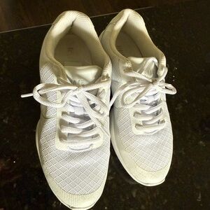 Bloch White Athletic Sneakers